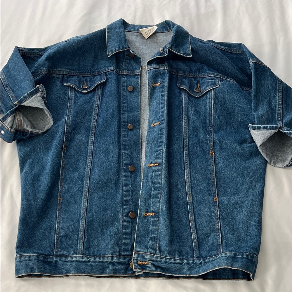 Vintage Limited Express Oversized Denim Chore Jacket